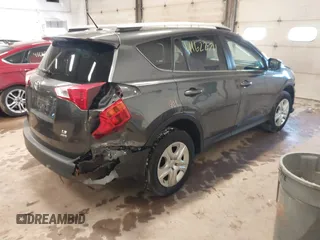 2015 Toyota RAV4 LE with VIN JTMBFREV4FJ045901, listed as a IAAI auction lot 41622711 with 74,505 mi miles. Bid and sale history available at carsss.com. Image 4.