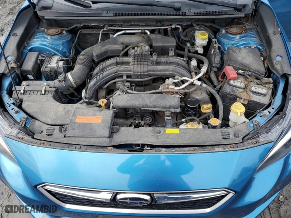 2017 Subaru Impreza Premium with VIN 4S3GTAB66H3751904, listed as a Copart auction lot 52638985 with 64,909 mi miles and Salvage Title. Bid and sale history available at carsss.com. Image 11.