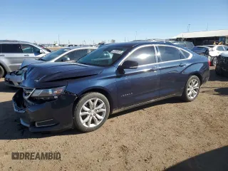 2017 Chevrolet Impala LT with VIN 2G1105SA3H9154543, listed as a Copart auction lot 47993825 with 205,339 mi miles and Salvage Title. Bid and sale history available at DreamBid. Image 1.