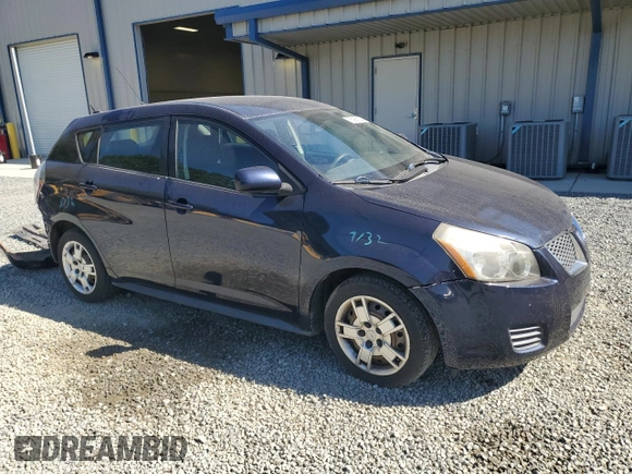2009 Pontiac Vibe w/1SB with VIN 5Y2SP670X9Z457291, listed as a Copart auction lot 76088134 with 212,186 mi miles and Salvage Title. Bid and sale history available at carsss.com. Image 4.