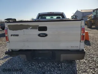 2014 Ford F-150 XL with VIN 1FTMF1CM2EKD41495, listed as a Copart auction lot 45308335 with 158,660 mi miles and Salvage Title. Bid and sale history available at carsss.com. Image 6.