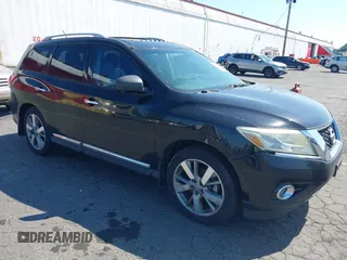 2013 Nissan Pathfinder SL with VIN 5N1AR2MM3DC654025, listed as a IAAI auction lot 42692665 with 173,226 mi miles and . Bid and sale history available at DreamBid. Image 1.