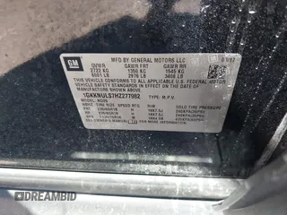 2017 GMC Acadia SLT with VIN 1GKKNULS7HZ277982, listed as a IAAI auction lot 41909447 with 136,272 mi miles. Bid and sale history available at carsss.com. Image 9.