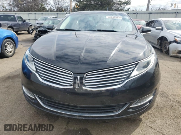 2014 Lincoln MKZ with VIN 3LN6L2G95ER820157, listed as a Copart auction lot 46816575 with 77,589 mi miles and Salvage Title. Bid and sale history available at DreamBid. Image 5.