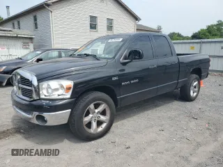 2007 Dodge 1500 SLT with VIN 1D7HA18257S214157, listed as a Copart auction lot 59754885 with Not provided miles and Salvage title. Bid and sale history available at DreamBid. Image 1.
