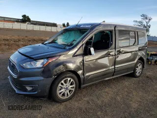 2022 Ford Transit Connect XLT with VIN NM0GE9F22N1544012, listed as a Copart auction lot 78942744 with 33,652 mi miles and Salvage title. Bid and sale history available at DreamBid. Image 1.