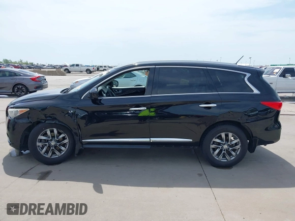 2015 Infiniti QX60 with VIN 5N1AL0MM7FC509756, listed as a IAAI auction lot 42024707 with 167,511 mi miles and . Bid and sale history available at DreamBid. Image 14.
