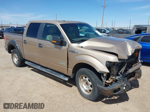 2011 Ford F-150 XLT with VIN 1FTFW1CT0BKD64964, listed as a IAAI auction lot 41966812 with 140,384 mi miles and . Bid and sale history available at DreamBid. Image 1.