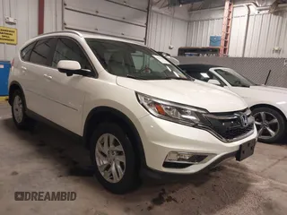 2015 Honda CR-V EX-L with VIN 5J6RM4H75FL030360, listed as a IAAI auction lot 41833439 with 81,576 mi miles. Bid and sale history available at carsss.com. Image 1.