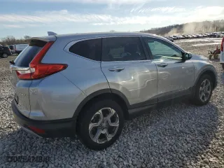2018 Honda CR-V EX with VIN 7FARW2H58JE077403, listed as a Copart auction lot 50219085 with 70,228 mi miles and Salvage Title. Bid and sale history available at carsss.com. Image 3.