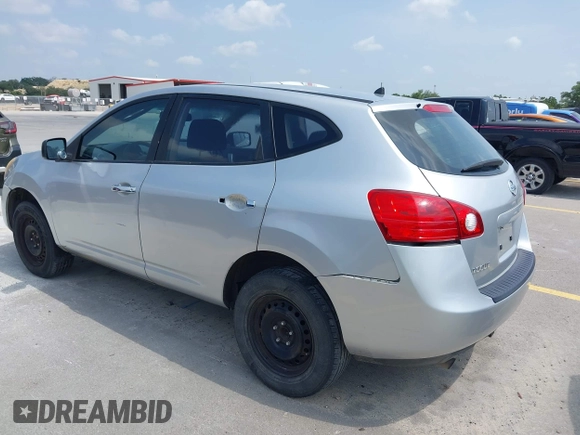 2010 Nissan Rogue S with VIN JN8AS5MT0AW025452, listed as a IAAI auction lot 42073463 with 167,522 mi miles and . Bid and sale history available at DreamBid. Image 3.