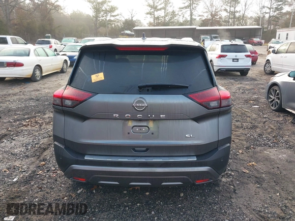 2022 Nissan Rogue SL with VIN 5N1BT3CA2NC730709, listed as a IAAI auction lot 41133228 with 40,794 mi miles and . Bid and sale history available at carsss.com. Image 16.