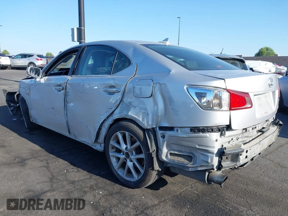 2011 Lexus IS 250 with VIN JTHBF5C27B5156476, listed as a IAAI auction lot 42282337 with 173,288 mi miles and . Bid and sale history available at DreamBid. Image 3.