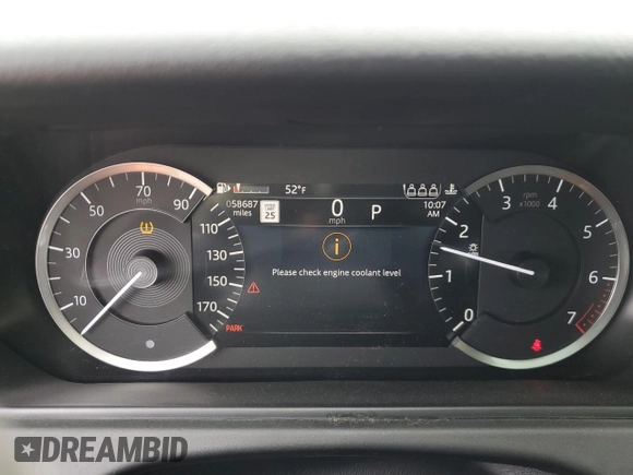2021 Land Rover Range Rover Velar S with VIN SALYJ2EX7MA300600, listed as a Copart auction lot 50431775 with 58,687 mi miles and Salvage title. Bid and sale history available at DreamBid. Image 9.