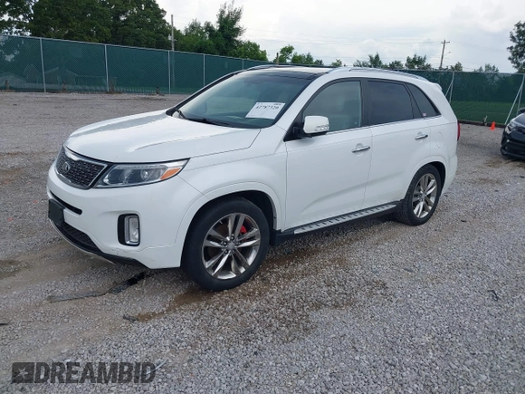 2014 Kia Sorento SX Limited with VIN 5XYKW4A79EG516529, listed as a IAAI auction lot 42787320 with 224,869 mi miles and . Bid and sale history available at DreamBid. Image 18.