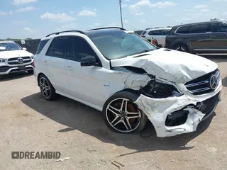 2018 Mercedes-Benz GLE 43 AMG with VIN 4JGDA6EB9JB168989, listed as a IAAI auction lot 42549650 with 94,170 mi miles and . Bid and sale history available at DreamBid. Image 1.