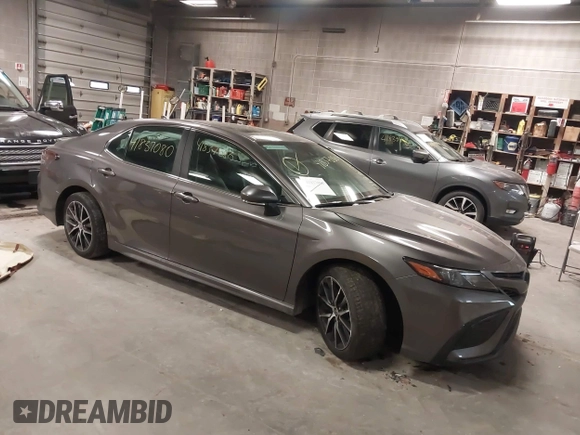 2023 Toyota Camry SE with VIN 4T1T11AK4PU796718, listed as a IAAI auction lot 41837080 with 38,243 mi miles. Bid and sale history available at carsss.com. Image 1.