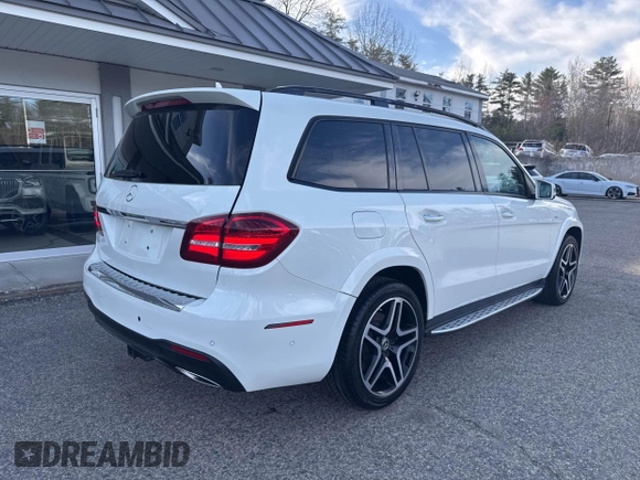 2019 Mercedes-Benz GLS 550 with VIN 4JGDF7DE4KB222512, listed as a IAAI auction lot 42040901 with 38,005 mi miles and . Bid and sale history available at DreamBid. Image 4.