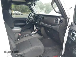 2021 Jeep Wrangler Unlimited Willys with VIN 1C4HJXDN0MW685716, listed as a IAAI auction lot 40837088 with 35,881 mi miles and . Bid and sale history available at DreamBid. Image 5.
