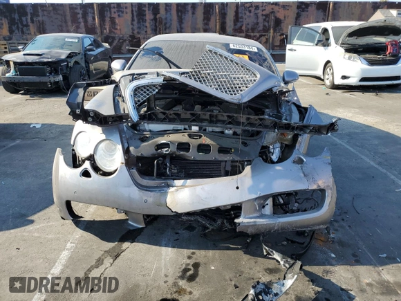 2007 Bentley Continental GT с VIN SCBCR73W77C049977, выставлен на аукционе Copart как лот 62533184 с пробегом Не указан миль и Списание • Salvage title. История ставок и продаж доступна на DreamBid. Изображение 5.