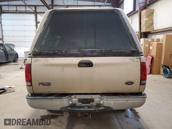 1999 Ford F-150 XL with VIN 2FTRX18L7XCA26296, listed as a Copart auction lot 86344174 with 0 mi miles and Salvage Title. Bid and sale history available at carsss.com. Image 6.