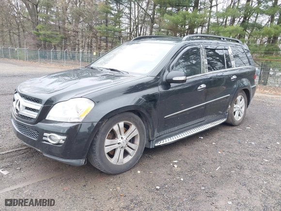 2007 Mercedes-Benz GL-Class with VIN 4JGBF22E97A243575, listed as a IAAI auction lot 42009876 with 178,680 mi miles. Bid and sale history available at carsss.com. Image 2.
