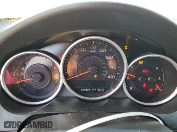 2011 Acura RL Technology with VIN JH4KB2F66BC000028, listed as a Copart auction lot 76332954 with 59,849 mi miles and Salvage Title. Bid and sale history available at DreamBid. Image 9.