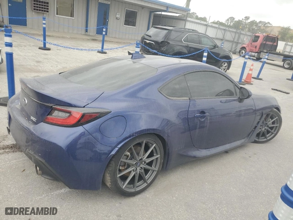 2022 Subaru BRZ Limited with VIN JF1ZDBE18N9700916, listed as a Copart auction lot 46834124 with 34,999 mi miles. Bid and sale history available at carsss.com. Image 3.