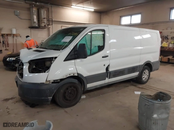 2016 Ford Transit Cargo Van with VIN 1FTYE1YM1GKB30742, listed as a IAAI auction lot 41357645 with 240,747 mi miles. Bid and sale history available at carsss.com. Image 18.