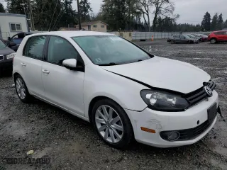 2011 Volkswagen Golf TDI with VIN WVWDM7AJ0BW329979, listed as a Copart auction lot 86298914 with 89,821 mi miles and Salvage Title. Bid and sale history available at carsss.com. Image 4.