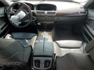 2004 BMW 7 Series 745Li with VIN WBAGN63444DS47664, listed as a Copart auction lot 71046044 with 144,598 mi miles and Salvage Title. Bid and sale history available at carsss.com. Image 8.