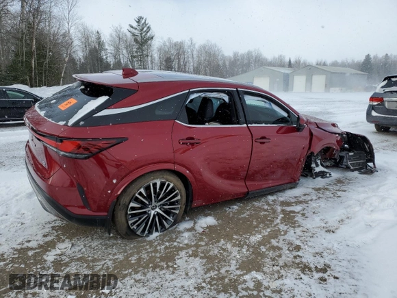 2023 Lexus RX 350 with VIN 2T2BAMCA1PC034705, listed as a Copart auction lot 51819405 with Not provided miles and Clean title. Bid and sale history available at DreamBid. Image 3.