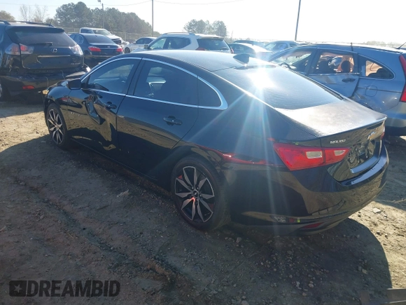 2017 Chevrolet Malibu LT with VIN 1G1ZE5ST5HF267245, listed as a IAAI auction lot 41843718 with 177,133 mi miles and . Bid and sale history available at carsss.com. Image 3.