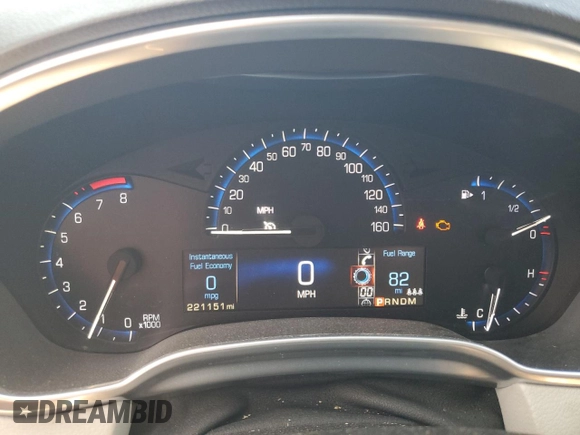 2014 Cadillac SRX Luxury Collection with VIN 3GYFNBE35ES588840, listed as a Copart auction lot 56435185 with 221,151 mi miles and Clean Title. Bid and sale history available at DreamBid. Image 9.