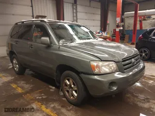 2007 Toyota Highlander w/3rd Row with VIN JTEEP21A870225356, listed as a IAAI auction lot 41602511 with 186,254 mi miles. Bid and sale history available at carsss.com. Image 1.