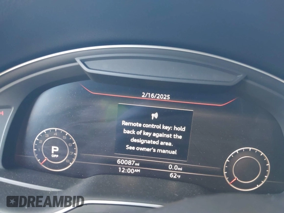 2018 Audi Q7 Premium Plus z VIN WA1LHAF79JD044647, wystawiony jako IAAI lot #41666009 z przebiegiem 60 087 mil mil oraz . Historia ofert i sprzedaży dostępna na DreamBid. Obrazek 7.