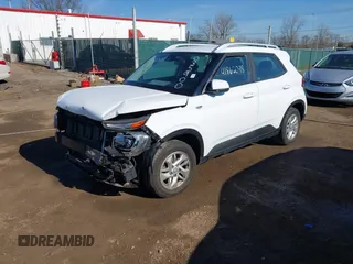 2020 Hyundai Venue SEL with VIN KMHRC8A32LU035900, listed as a IAAI auction lot 41862098 with 108,849 mi miles. Bid and sale history available at carsss.com. Image 2.