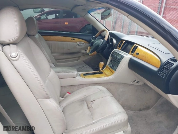 2002 Lexus SC 430 with VIN JTHFN48Y720021846, listed as a IAAI auction lot 41425830 with NaN miles. Bid and sale history available at carsss.com. Image 5.