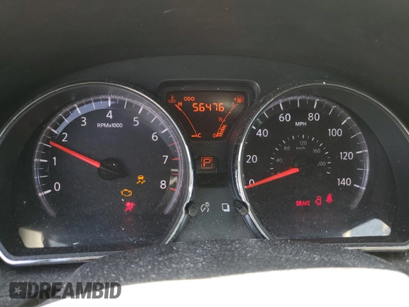 2014 Nissan Note SV with VIN 3N1CE2CP2EL404367, listed as a Copart auction lot 54251875 with 56,476 mi miles and Clean Title. Bid and sale history available at DreamBid. Image 9.