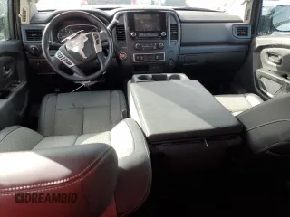 2021 Nissan Titan SV with VIN 1N6AA1EE5MN528618, listed as a Copart auction lot 48708505 with 62,850 mi miles and Salvage title. Bid and sale history available at DreamBid. Image 8.