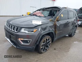 2018 Jeep Compass Limited with VIN 3C4NJDCB4JT115647, listed as a IAAI auction lot 41728750 with 127,290 mi miles and . Bid and sale history available at carsss.com. Image 6.
