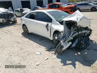 2020 Toyota Corolla XSE with VIN 5YFT4RCE4LP038600, listed as a Copart auction lot 49661495 with 0 mi miles and Salvage Title. Bid and sale history available at carsss.com. Image 10.