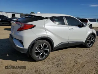 2018 Toyota C-HR XLE with VIN NMTKHMBXXJR020708, listed as a Copart auction lot 46410405 with 0 mi miles and Salvage Title. Bid and sale history available at carsss.com. Image 3.