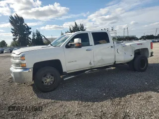 2019 Chevrolet Silverado 3500HD Work Truck with VIN 1GC4KVCY4KF112584, listed as a Copart auction lot 87727875 with 254,742 mi miles and Clean Title. Bid and sale history available at carsss.com. Image 1.