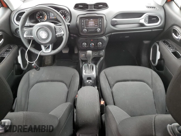 2019 Jeep Renegade Sport with VIN ZACNJBAB7KPK33785, listed as a Copart auction lot 55178075 with 51,708 mi miles and Salvage title. Bid and sale history available at DreamBid. Image 8.