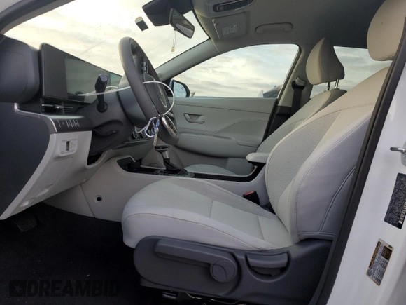 2024 Hyundai Kona Essential with VIN KM8HA3AB9RU116770, listed as a Copart auction lot 76826014 with Not Provided miles and Non Repairable. Bid and sale history available at DreamBid. Image 7.