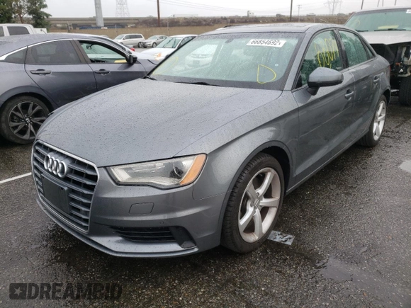 2016 Audi A3 1.8T Premium with VIN WAUA7GFF4G1063706, listed as a Copart auction lot 66854692 with 88,074 mi miles. Bid and sale history available at carsss.com. Image 2.