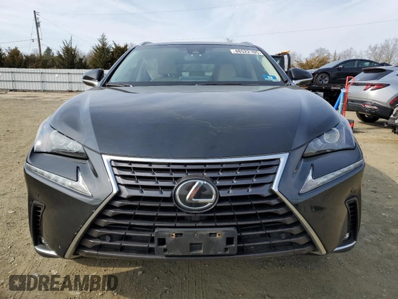 2018 Lexus NX with VIN JTJBARBZ0J2162784, listed as a Copart auction lot 48522105 with 71,786 mi miles and Salvage Title. Bid and sale history available at carsss.com. Image 5.