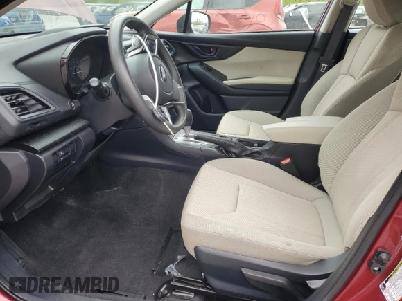 2021 Subaru Impreza z VIN 4S3GTAB65M3709458, wystawiony jako Copart lot #57579765 z przebiegiem 25 552 mil mil oraz Szkoda całkowita • Salvage title. Historia ofert i sprzedaży dostępna na DreamBid. Obrazek 7.