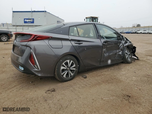 2017 Toyota Prius Prime Plus with VIN JTDKARFPXH3046072, listed as a Copart auction lot 49141135 with NaN miles and Non Repairable. Bid and sale history available at carsss.com. Image 3.